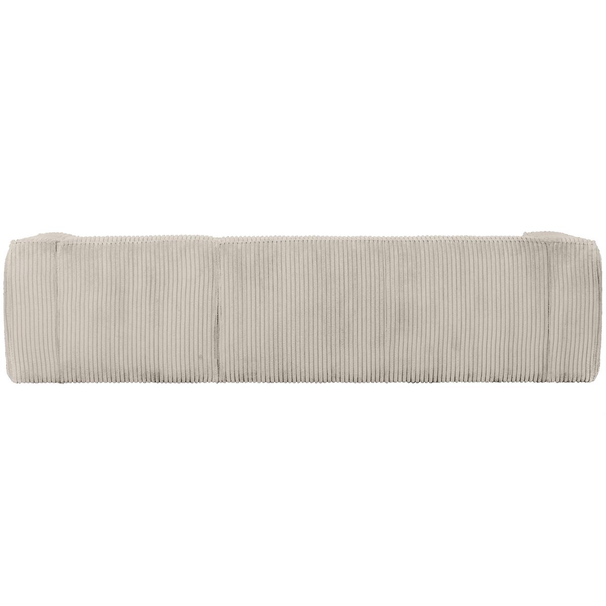 Ecksofa Bean Naturfarben S: 305x175cm - Schwarz/Naturfarben, Design, Kunststoff/Textil (305/175cm) - Livetastic