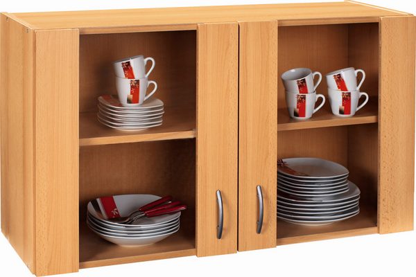 Küchenoberschrank in Buchenfarbe online bestellen