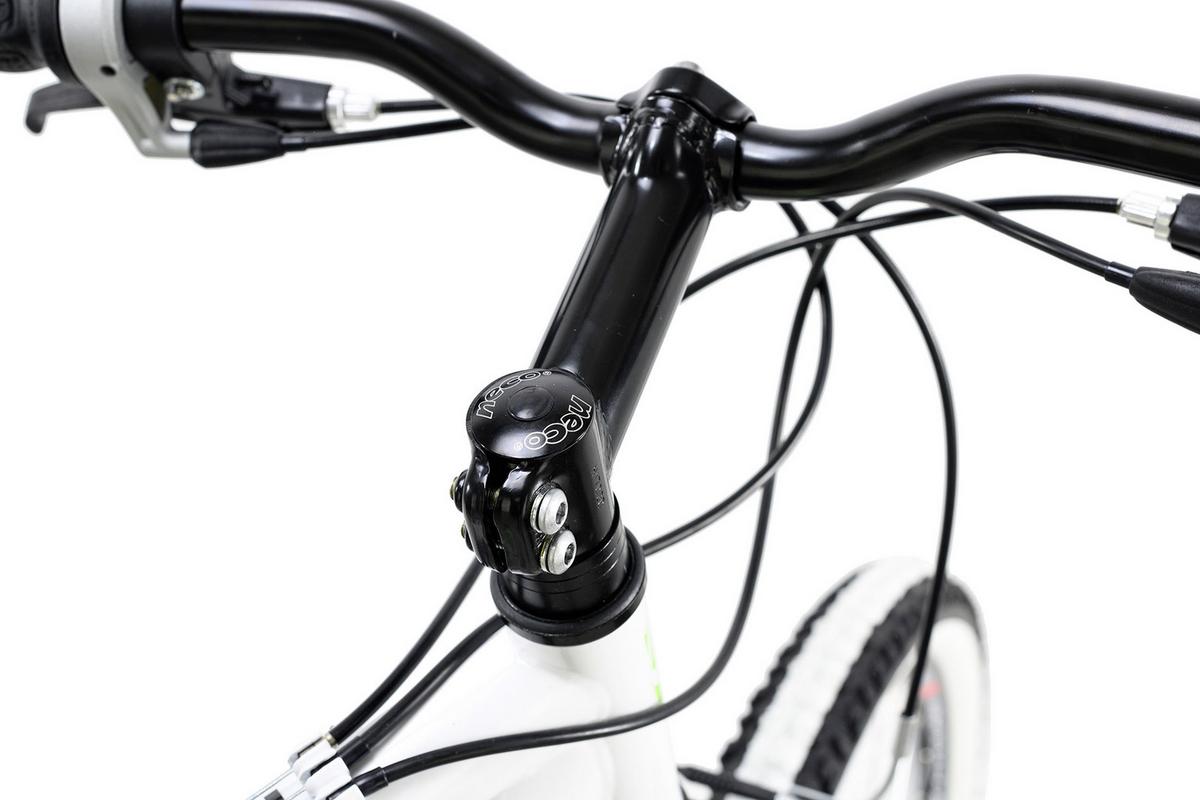 Mountainbike Fully 26'' Scrawler RH 51cm - Weiß/Grün, Basics, Metall (180/70cm) - Atrigo