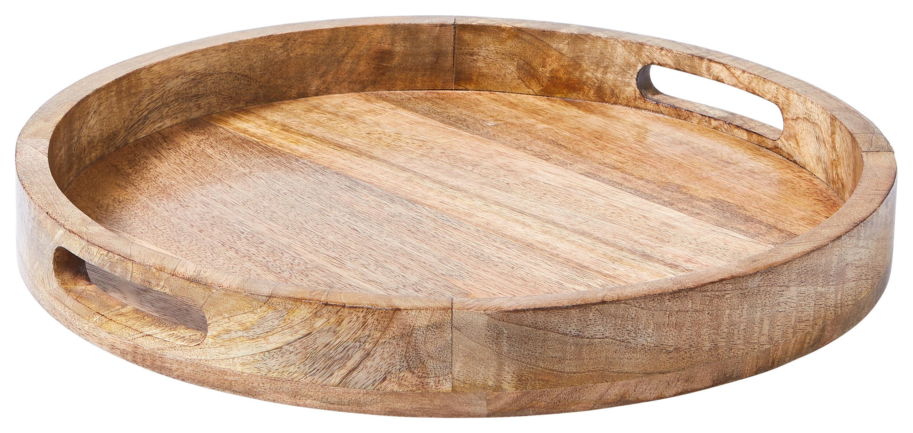 TACA DO SERWOWANIA MBM22367 - brązowy, Lifestyle, drewno (40/4,75cm) - Ambia Home