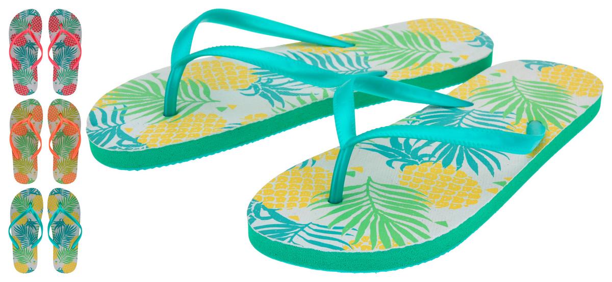 Strandpapucs Sole - lila/világosszürke, Lifestyle, műanyag