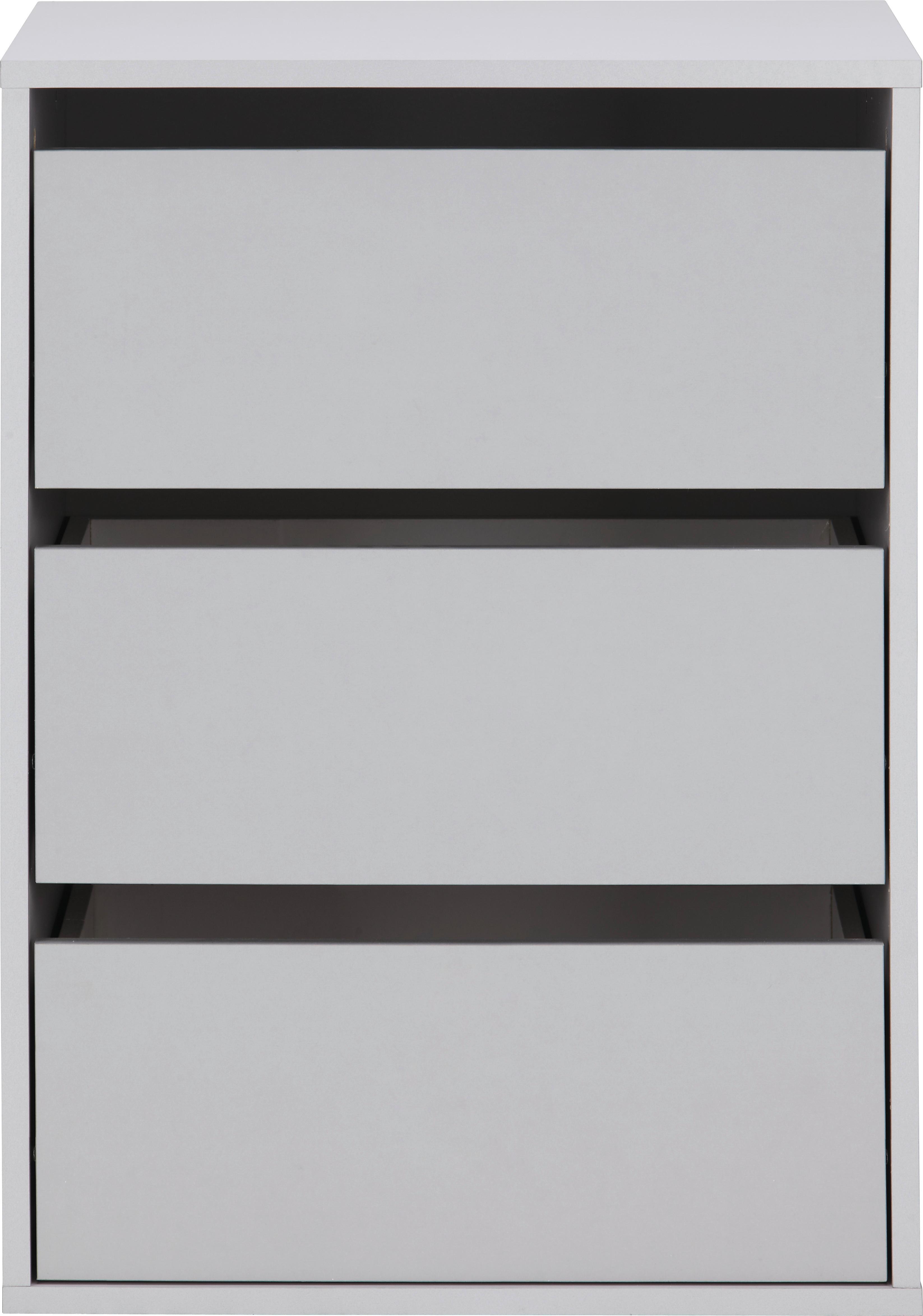 Schubkasteneinsatz in Grau - Grau, Holzwerkstoff/Kunststoff (51/70,6/39,6cm) - Mömax