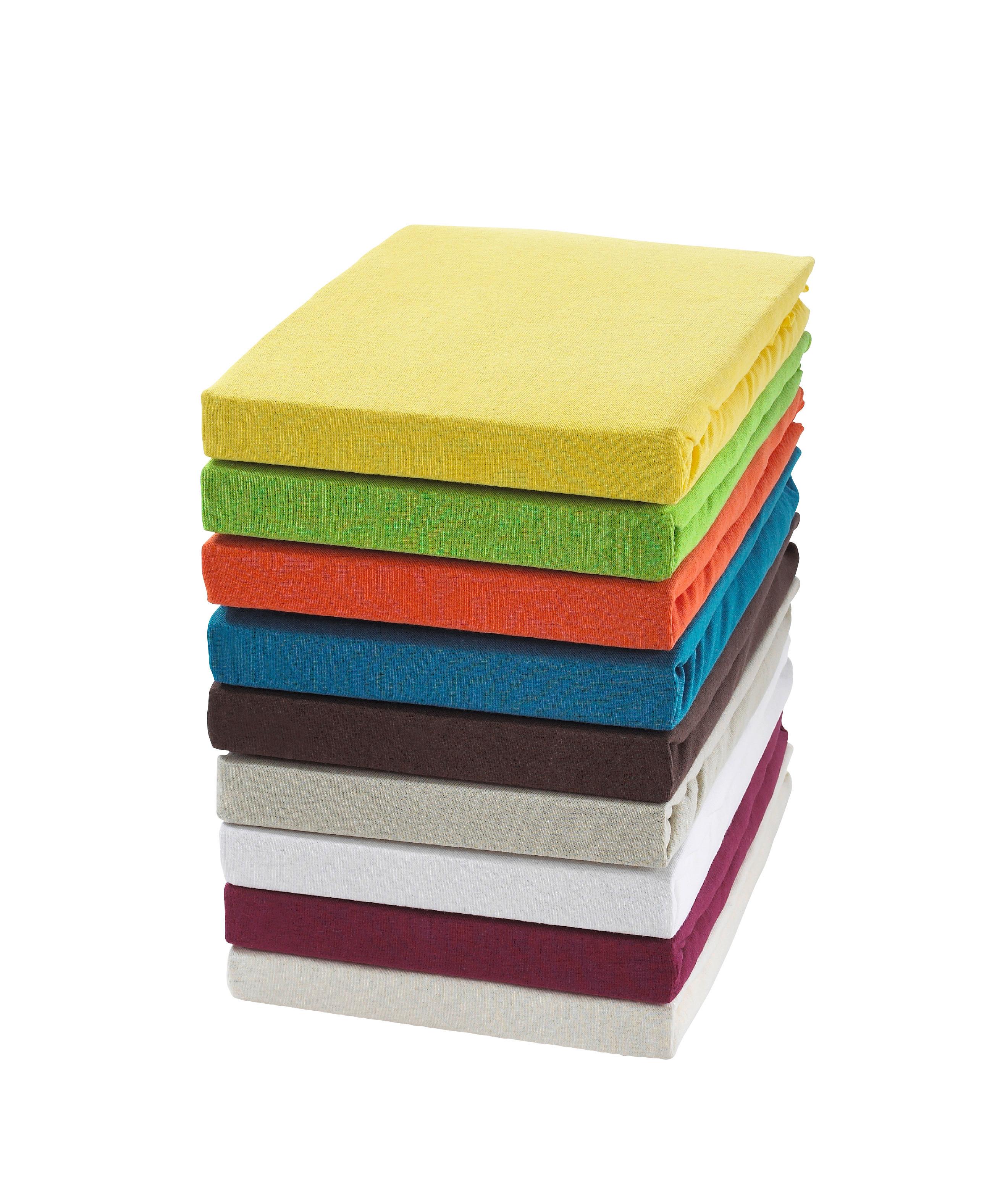 PRZEŚCIERADŁO Z GUMKĄ SISSI BASIC 2013 - kremowy, Basics, tkanina (180/200cm) - Esposa