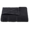 HANDDUK MELANIE -AKT- - svart, textil (50/100cm) - Modern Living