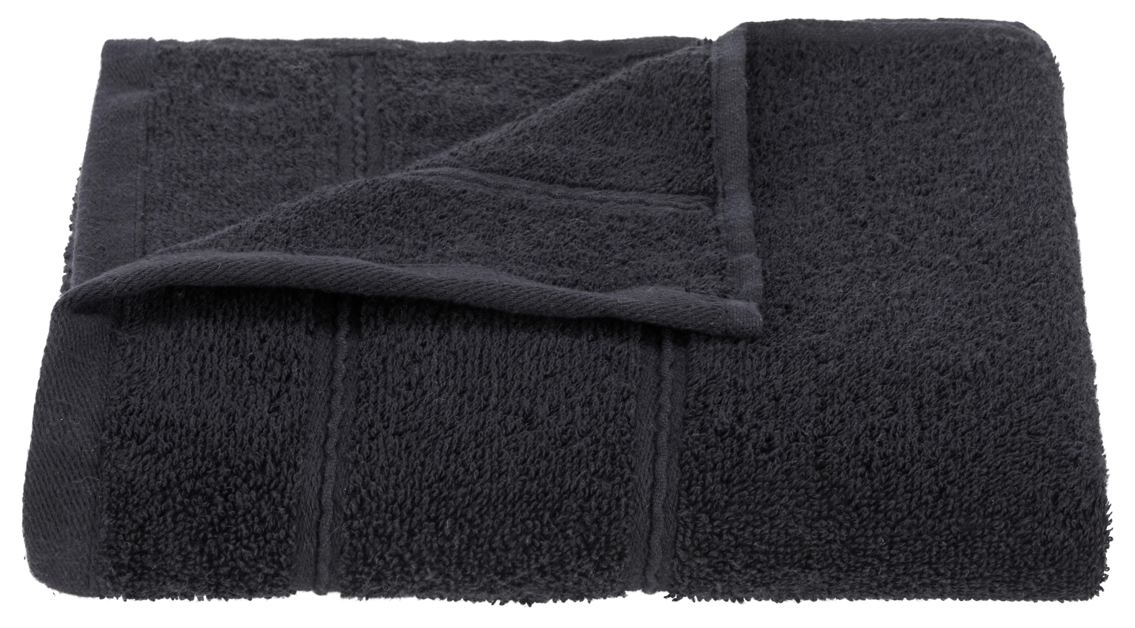 Brisača Melanie -Akt- - črna, tekstil (50/100cm) - Modern Living