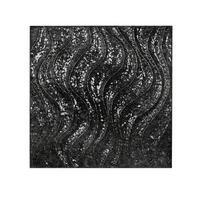 Slika 97x97cm Greta - crna visoki sjaj/srebrna, Romantično / Seoski, metal (97/97/4cm) - Mömax