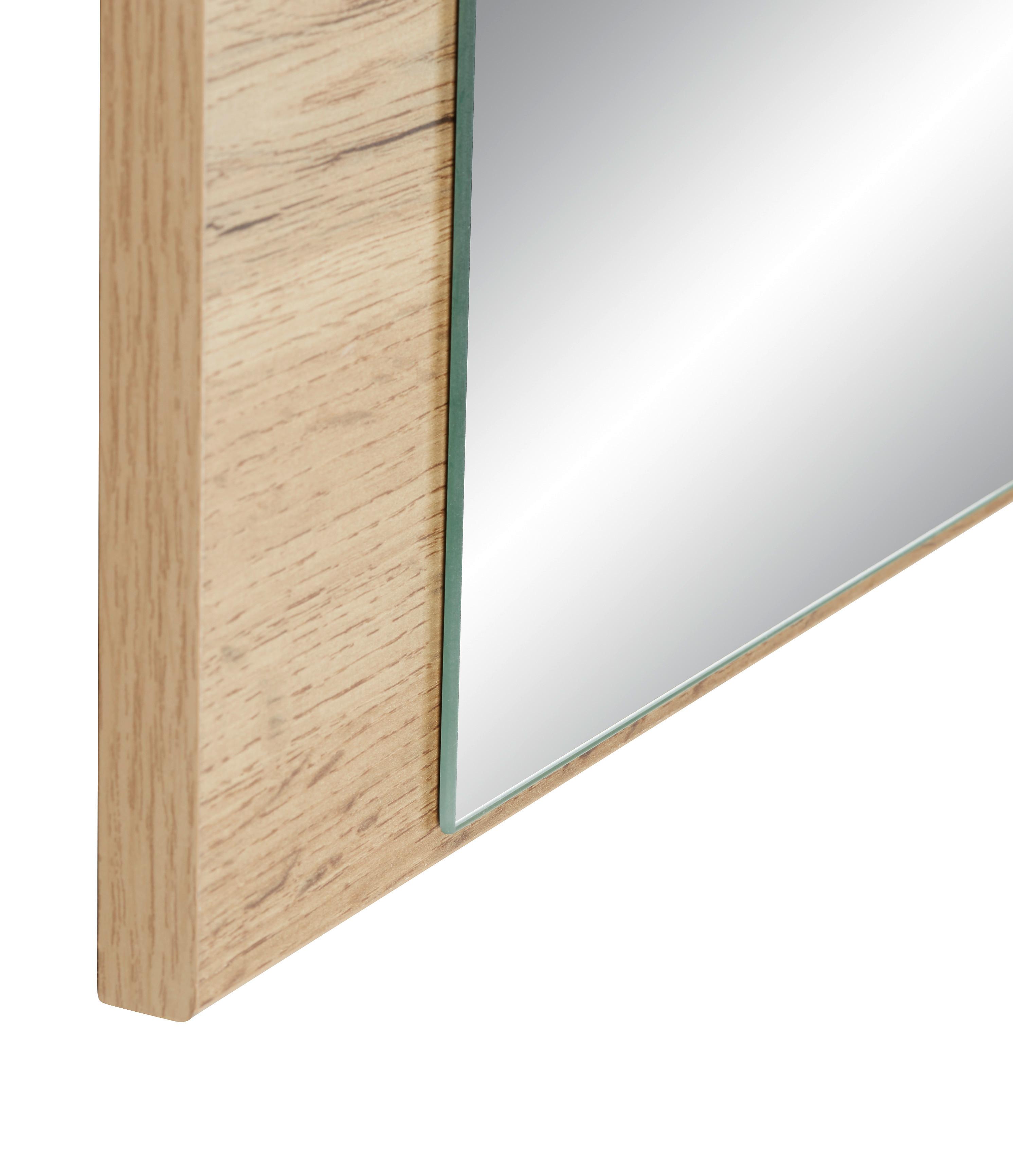 Spiegel Eichefarben - Eichefarben, Konventionell (75/85/2cm) - Premium Living