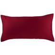 Kissenhülle Belinda ca. 40x80cm - Bordeaux/Silberfarben, Textil (40/80cm) - Premium Living Kissenhülle Belinda ca. 40x80cm - Bordeaux/Silberfarben, Textil (40/80cm) - Premium Living