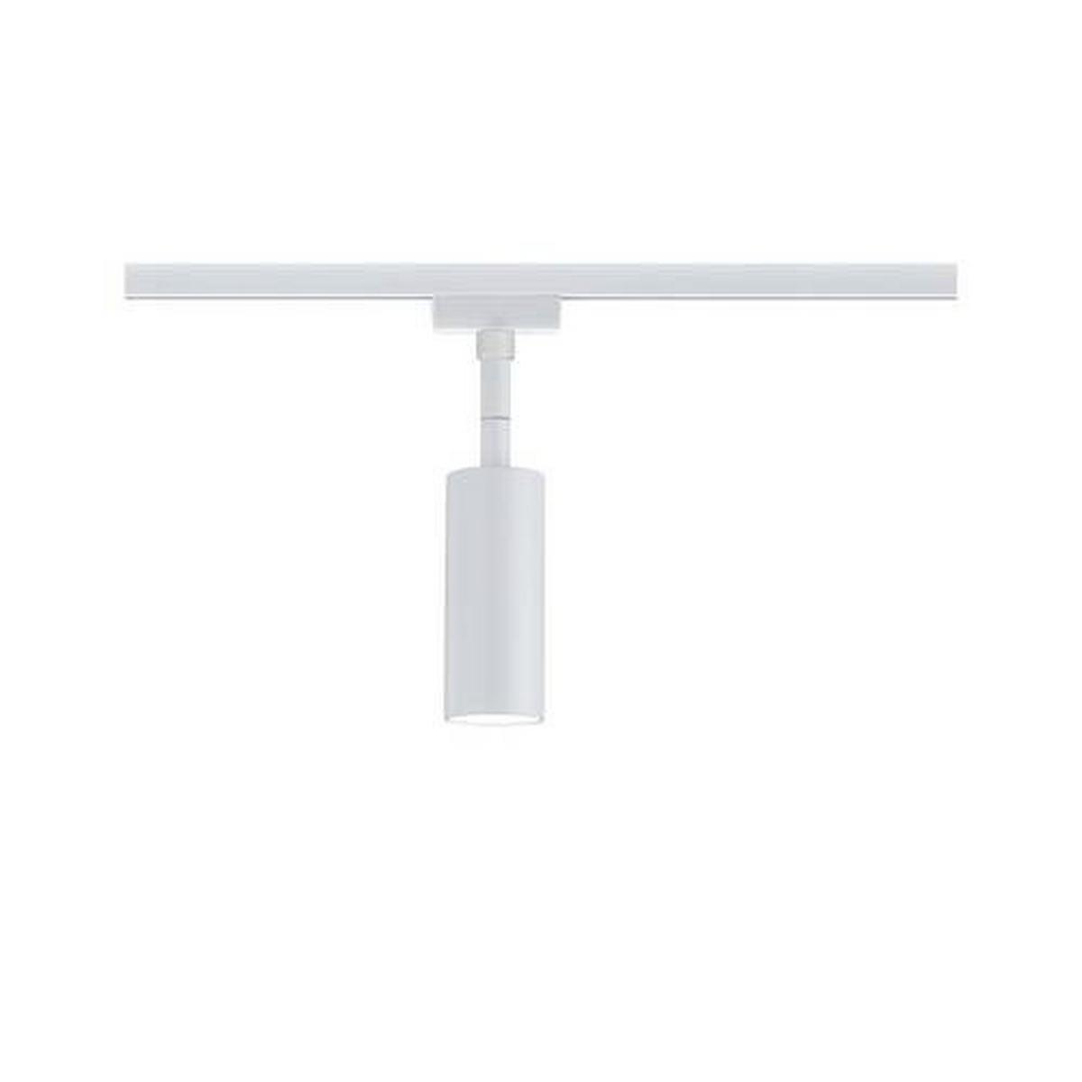 Schienensystem-Strahler Spot Tubo in Weiß max. 5 Watt - Weiß, Basics, Kunststoff/Metall (4,2/19,6cm) - Paulmann