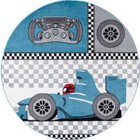 Kinderteppich Kids Blau Ø ca. 160cm - Blau, Trend, Textil (160cm) - Ben'n'jen