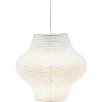 ABAŻUR 4442 SANI - biały, Natur, papier (44/42,5cm) - PR Home
