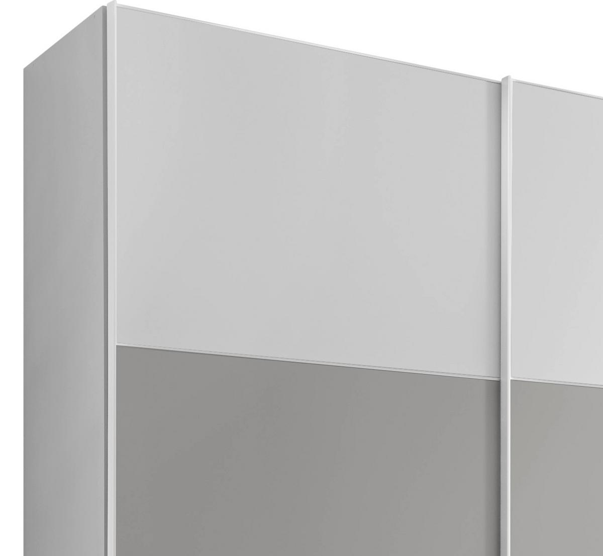 Ormar S Kliznim Vratima Includo - bijela/siva, Moderno (298/222/68cm) - Premium Living