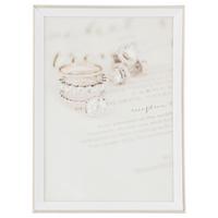 Bilderrahmen Mara 13,6x18,7cm - Silberfarben, Kunststoff (13/18cm) - Mömax