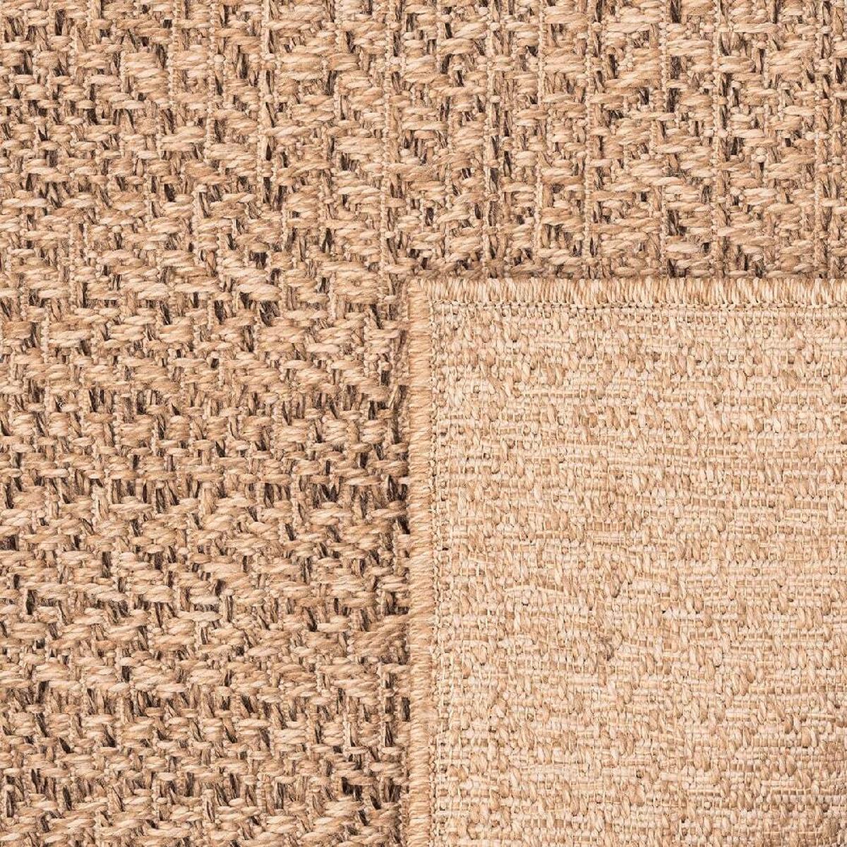 Outdoorteppich Kenzy Naturfarben ca. 60x180cm - Naturfarben, KONVENTIONELL, Textil (60/180cm)