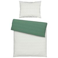 Ágyneműhuzat-garnitúra Tegola - natúr színű/zöld, Modern, textil (140/200cm) - Modern Living