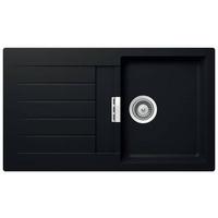 Spüle SIGD100APUR - Schwarz, MODERN (86/50cm) - Schock