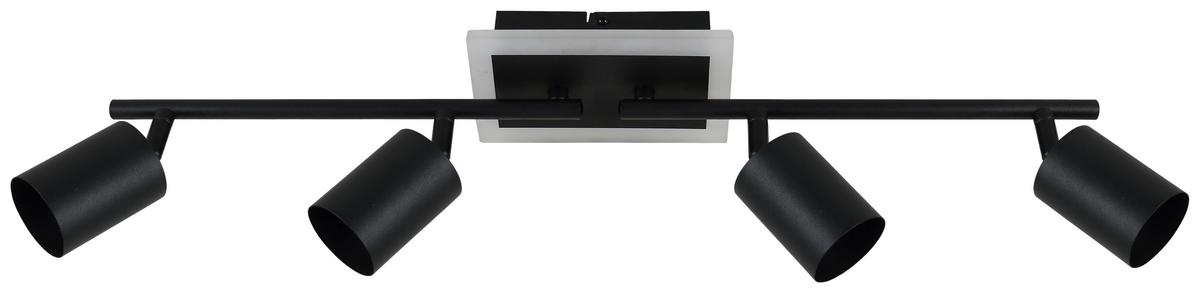 LAMPA SUFITOWA MAXIN - czarny, Trend, tworzywo sztuczne/metal (63/9,5/16cm) - Novel