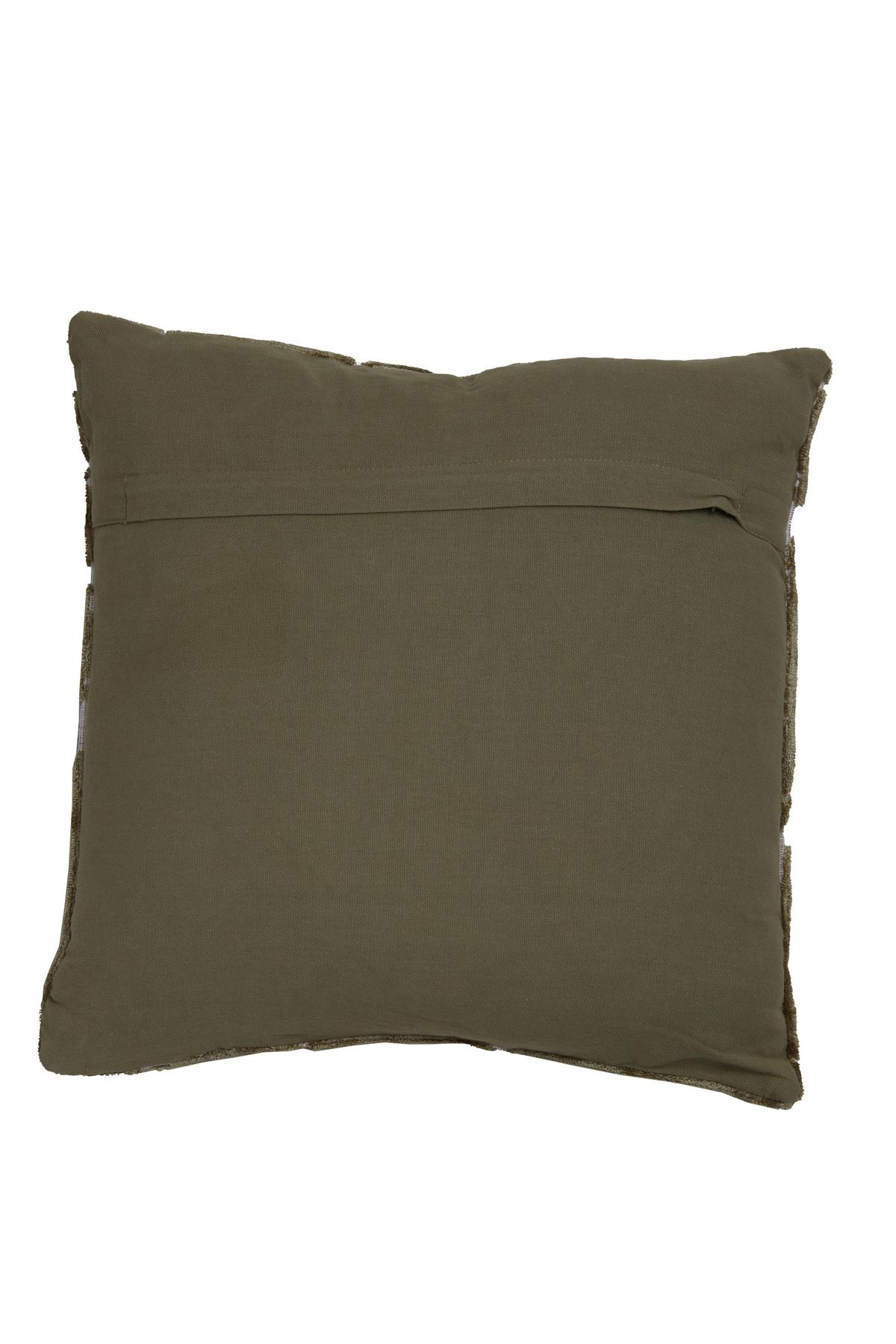 PODUSZKA DEKORACYJNA 6868781_HUSLIA - zielony, Lifestyle, tkanina (45/45cm) - Light & Living