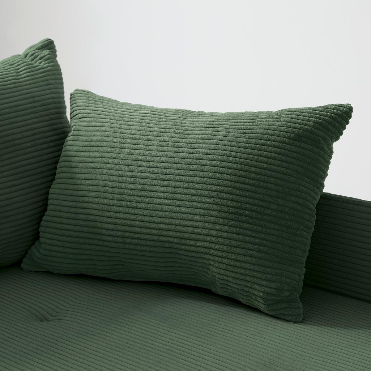 Liege Nova Olivgrün - Schwarz/Olivgrün, MODERN, Holz/Textil (85/62/145cm) - Based