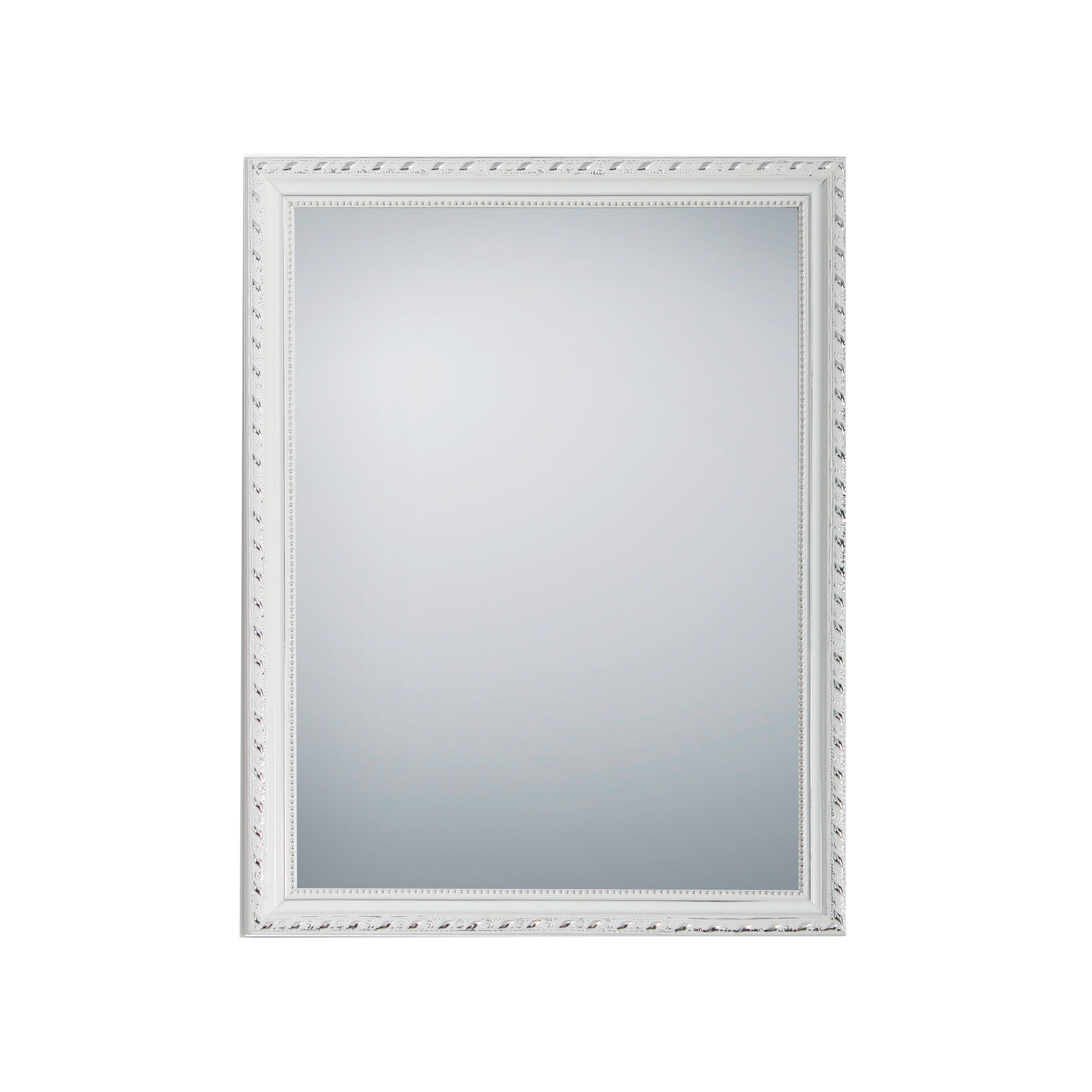 Oglindă LORELEY -SB- - alb, Lifestyle, sticlă/lemn (34/45cm) - Modern Living
