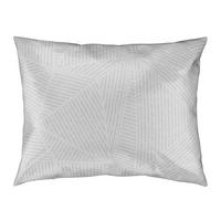 Kissenhülle Alex Design in Platinfarben ca. 40x60cm - Platinfarben, MODERN, Textil (40/60cm) - Premium Living