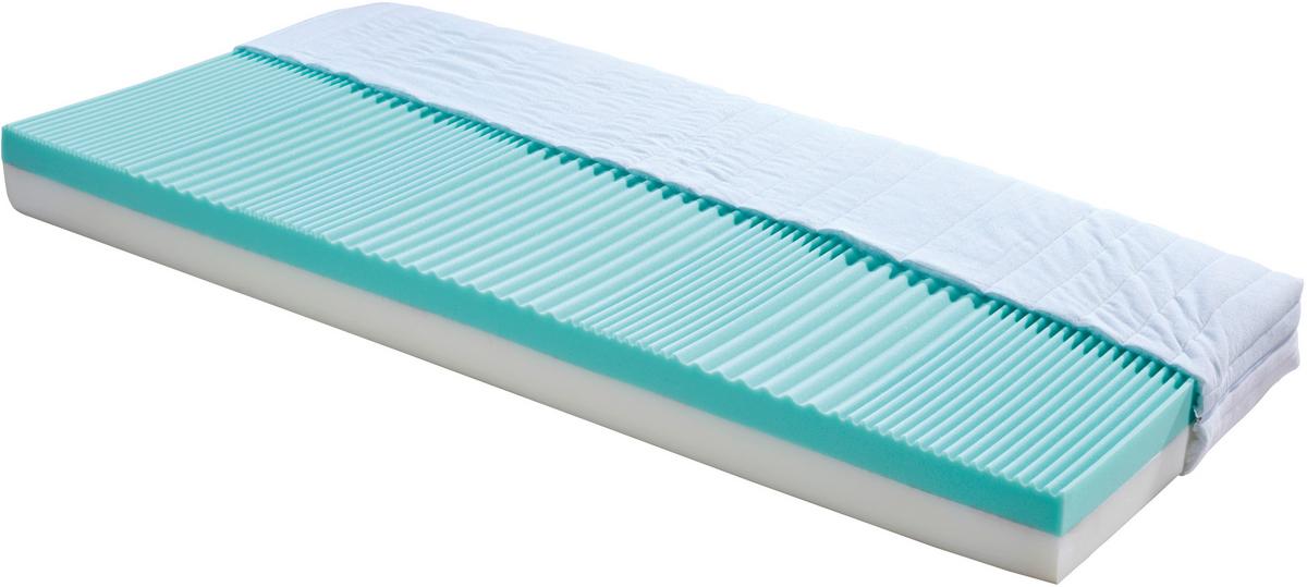Kaltschaummatratze Lisi H2 ca. 140x200 cm - Weiß, KONVENTIONELL, Textil (140/200cm) - P & B