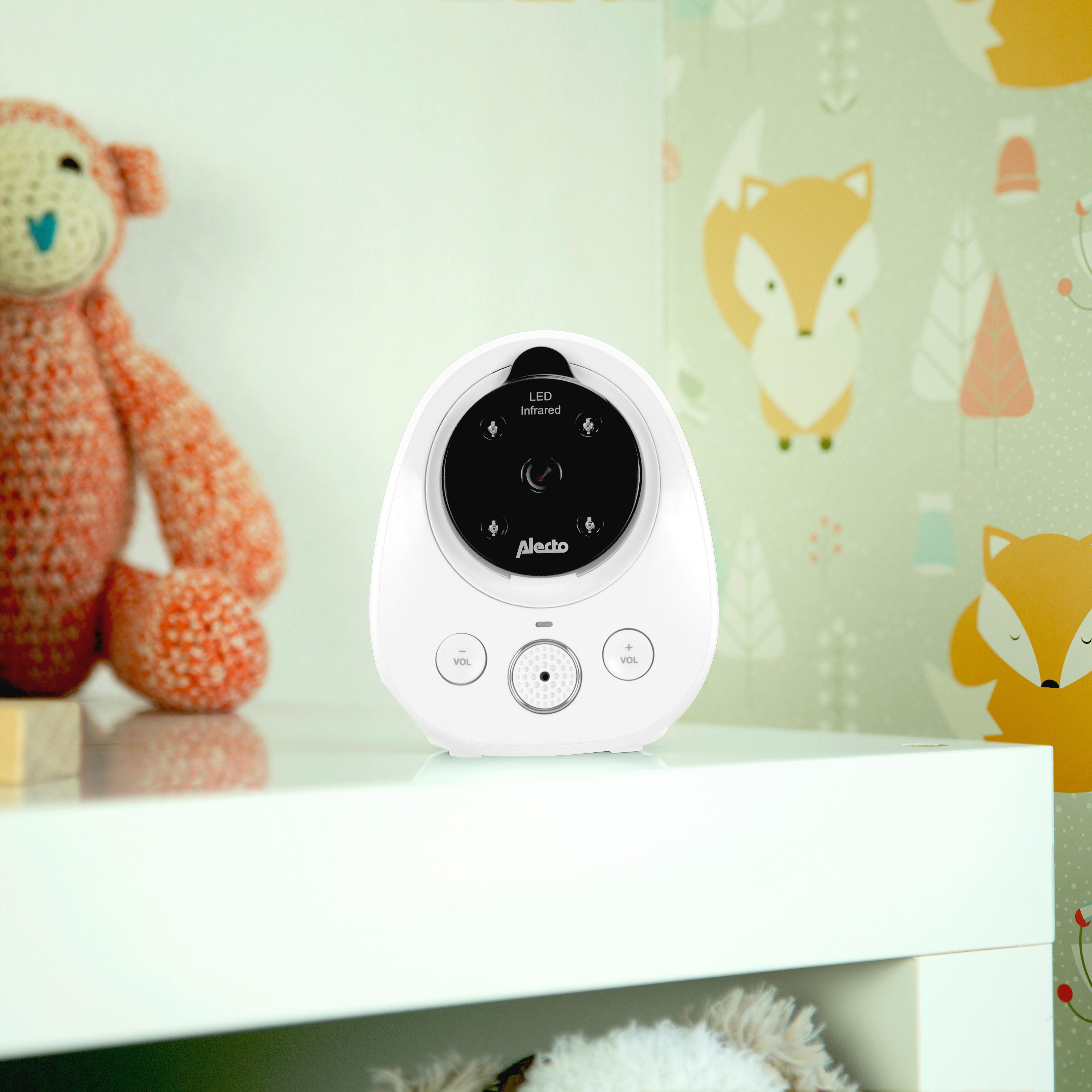 Babyphone Dvm-77 - Weiss, Basics, Kunststoff (18,1/21/8,8cm)