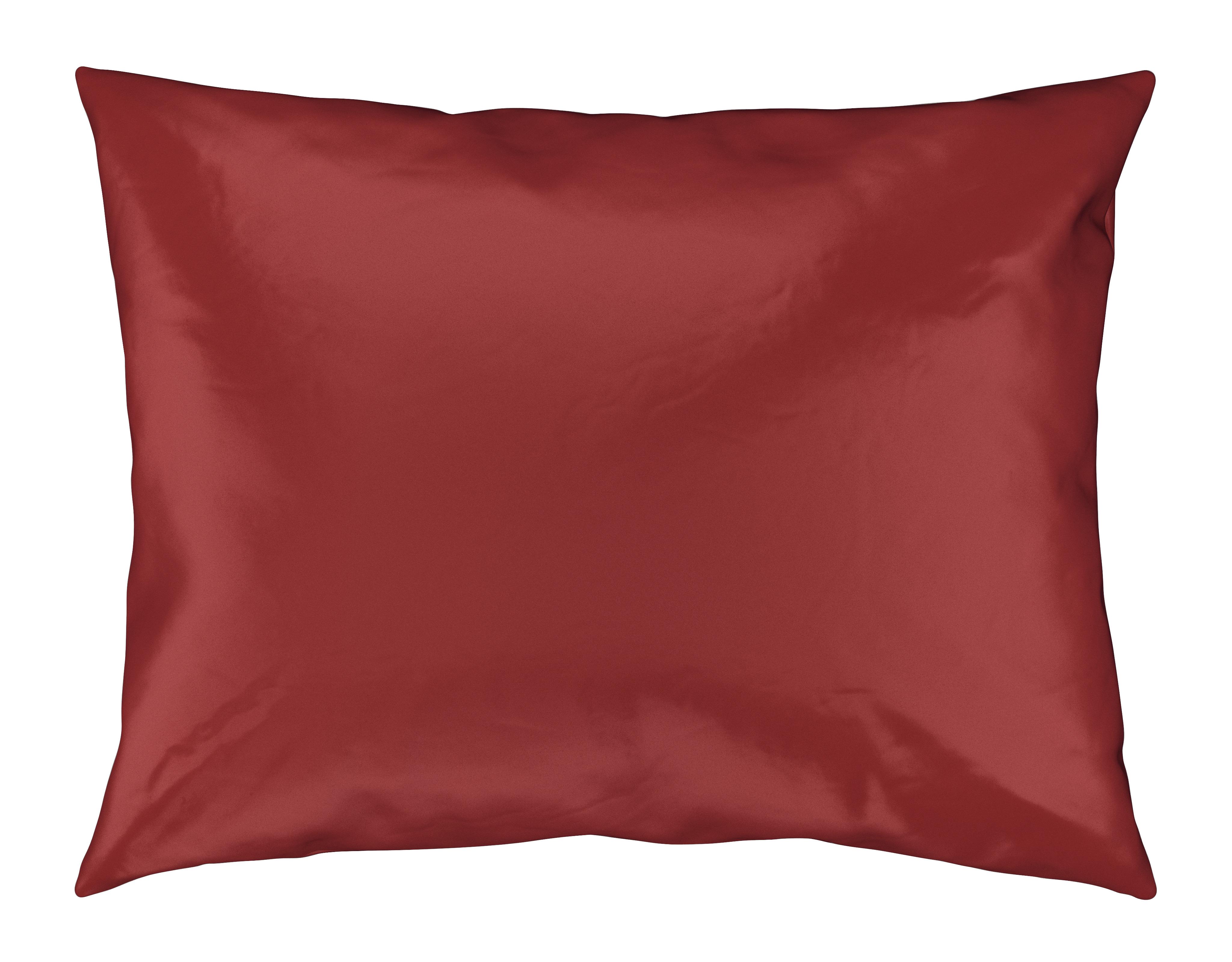 Kissenhüllen Alex Uni in Terra Cotta ca. 40x60cm - Terra cotta, MODERN, Textil (40/60cm) - Premium Living