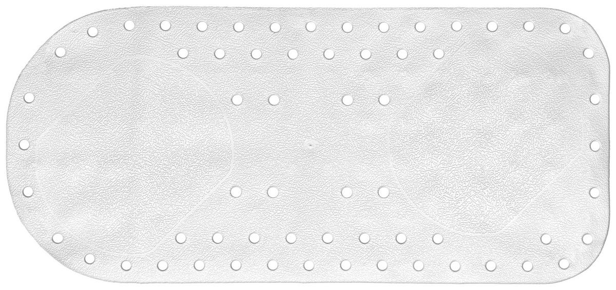 Duscheinlage Bradly Weiss ca. 35x75cm - Weiss, Kunststoff (35/75cm) - Modern Living