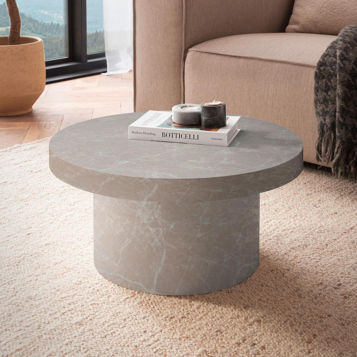 Couchtisch Wl6.926 - Sandfarben, Design, Holzwerkstoff (60/30/40cm) - Livetastic