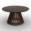 SOFFBORD ENNIO - valnötsfärgad, Modern, metall/trämaterial (80/40cm) - Bessagi Home