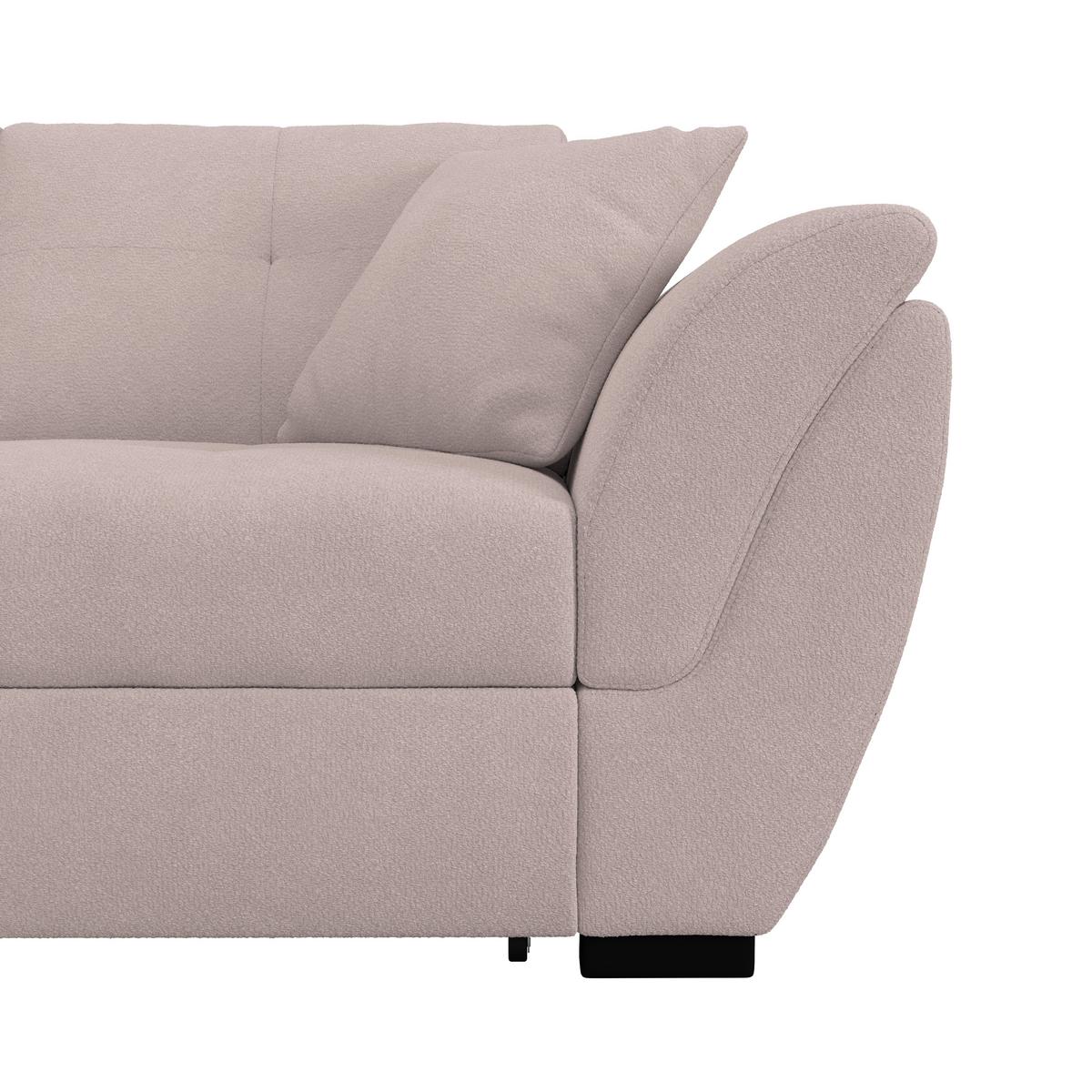 Kutna Garnitura Berisso - crna/sivo-bež, Konvencionalno, tekstil/plastika (187/278cm) - Ondega