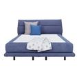 Boxspringbett in Blau ca. 160x200cm - KONVENTIONELL, Textil (160/200cm) - Premium Living Boxspringbett in Blau ca. 160x200cm - KONVENTIONELL, Textil (160/200cm) - Premium Living