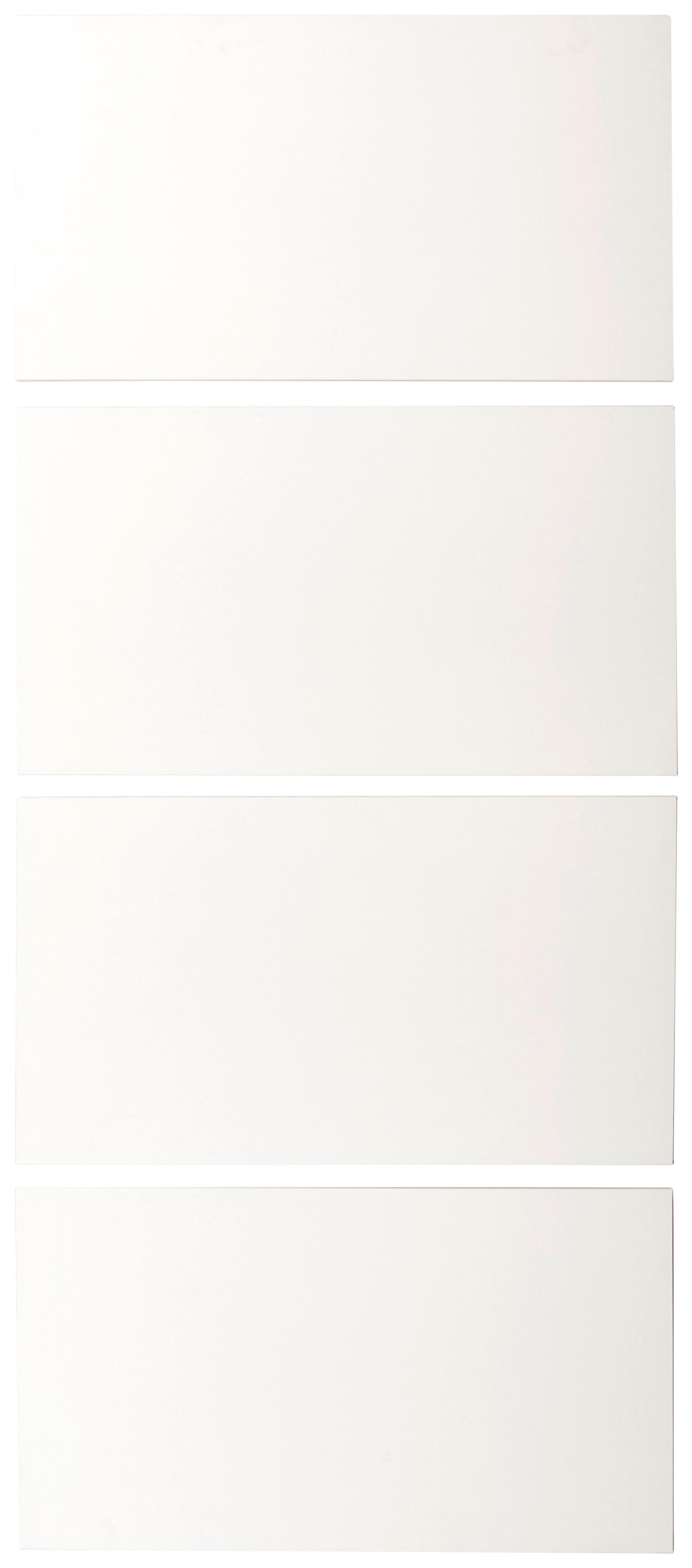 Panel Fronte Kliznih Vrata Unit, Normalna Visina, Š: 90cm - bijela, Moderno, drvni materijal - Based