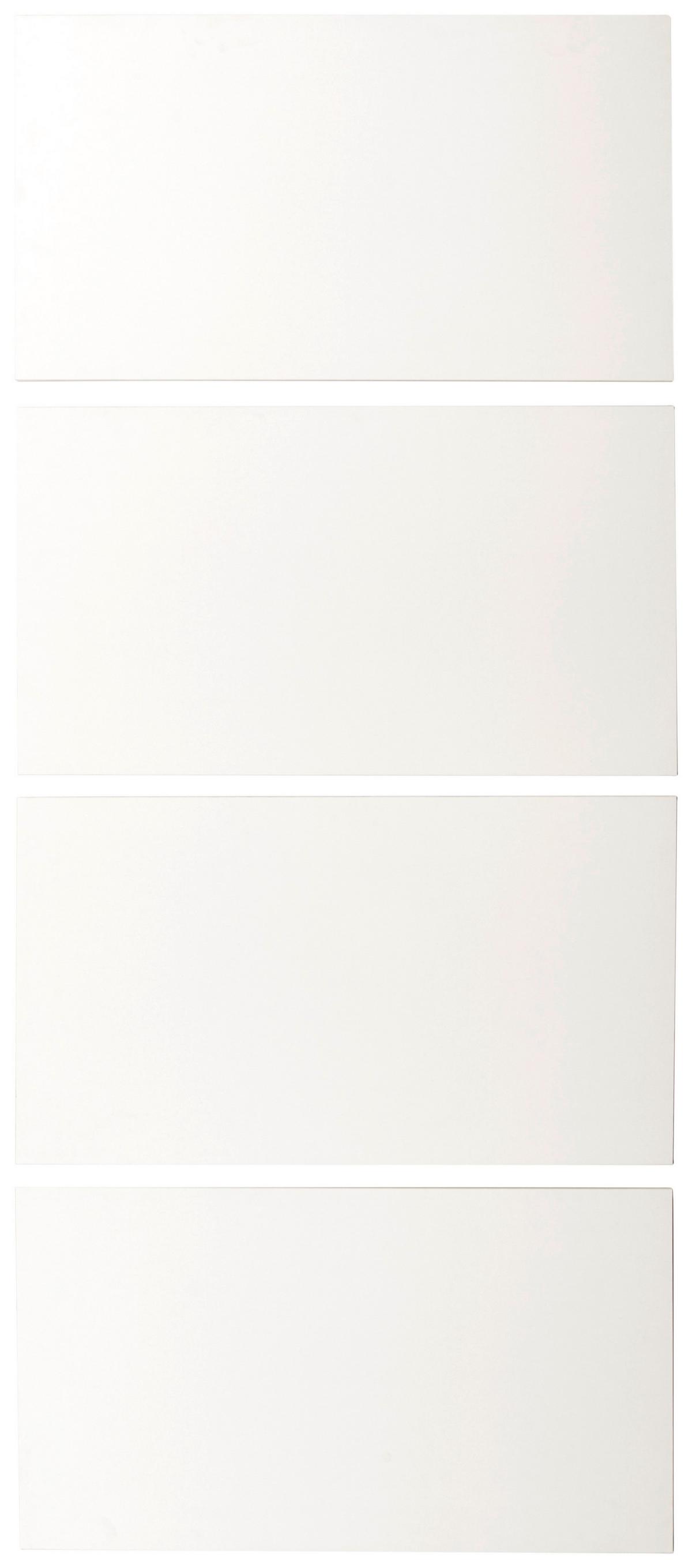 Panel Fronte Kliznih Vrata Unit, Normalna Visina, Š: 90cm - bijela, Moderno, drvni materijal - Based