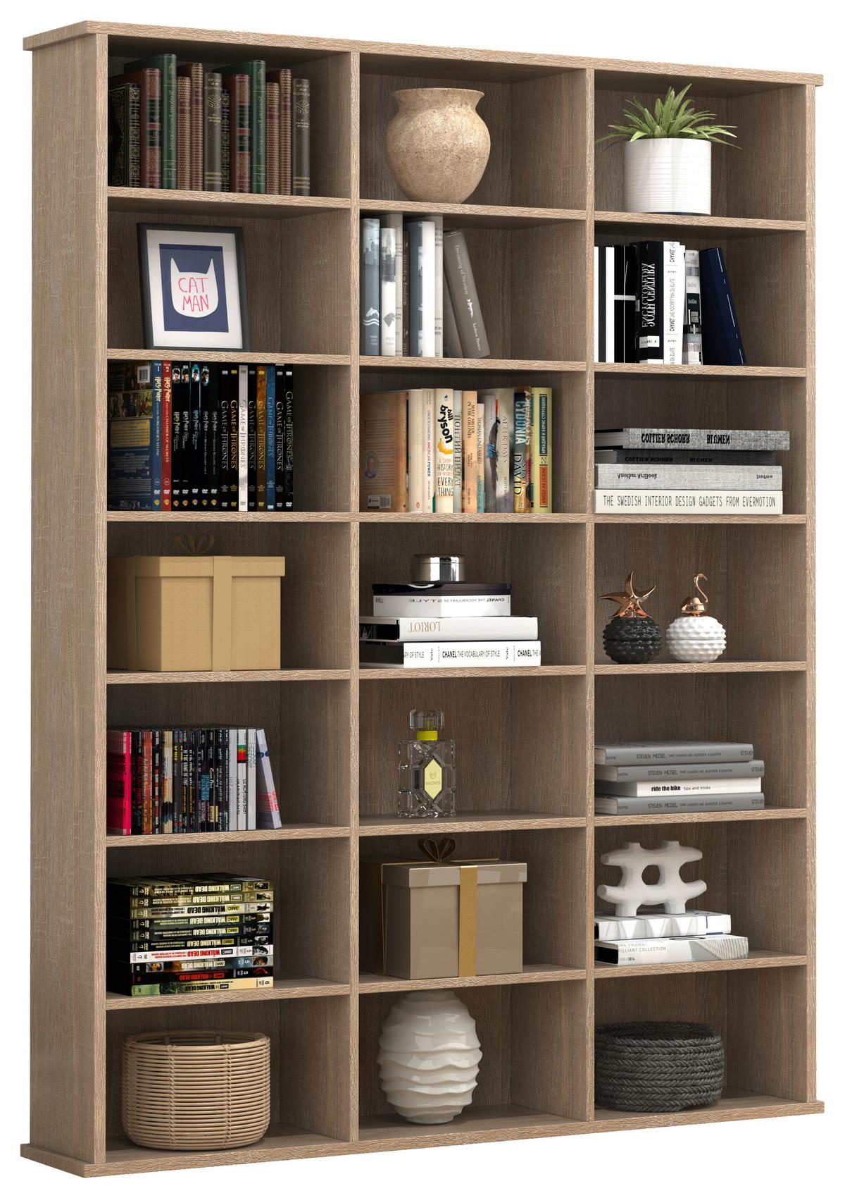 REGAL MEGOSA M - Sonoma Eiche, Design, Holzwerkstoff (105/136/19cm) - MID.YOU