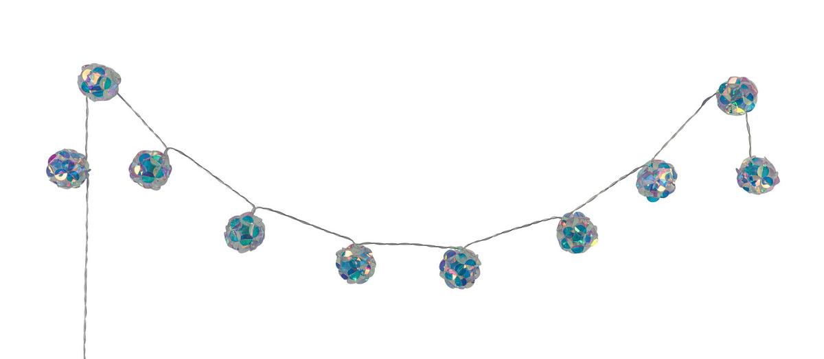 Lichterkette Liebe Perlmutt max. 0,3 Watt - Transparent/Perlmutt, MODERN, Kunststoff (165cm) - Mömax