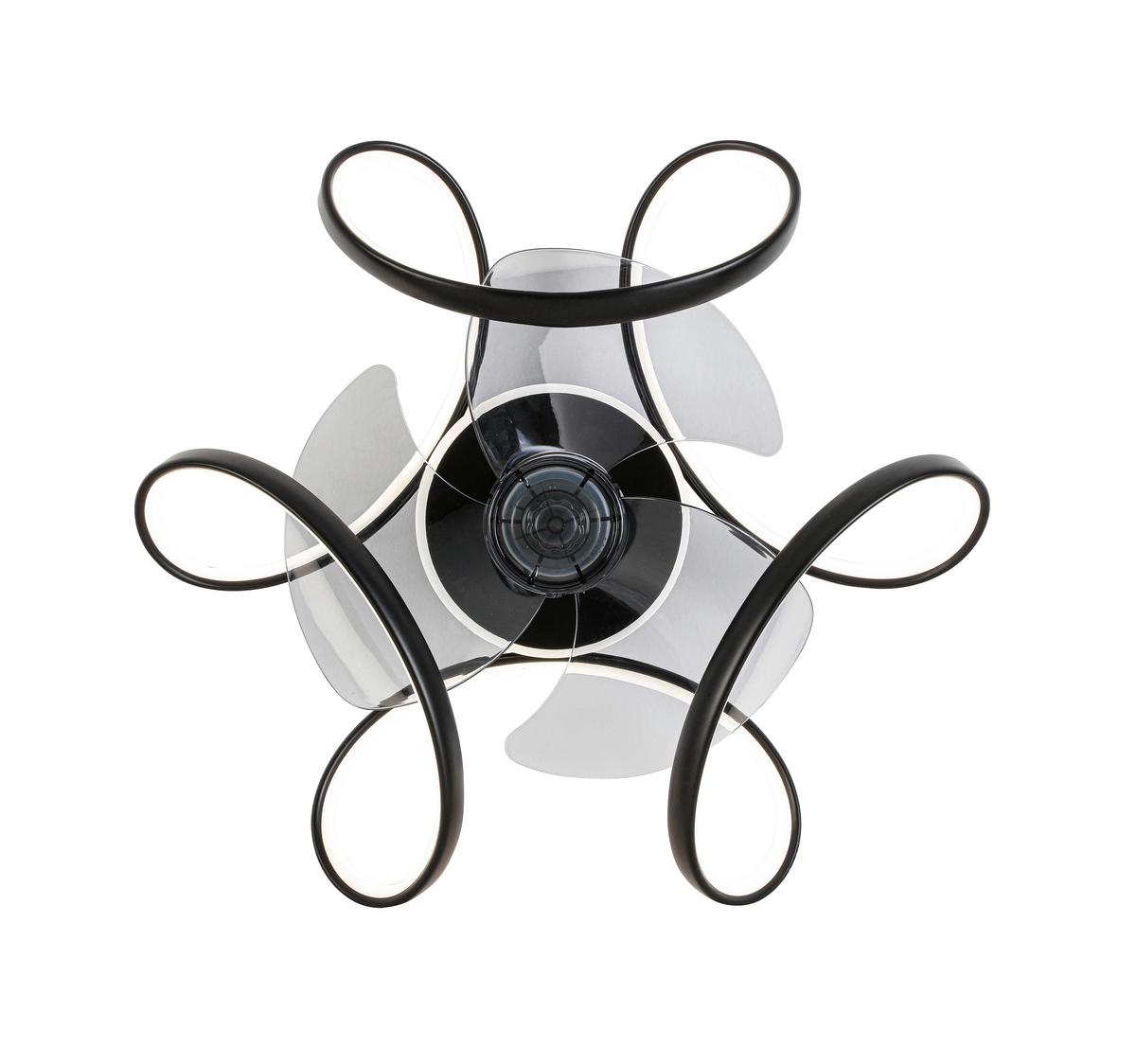 LED Mennyezeti Lámpa Kiz - áttetsző, Modern, műanyag/fém (45/19cm) - Modern Living