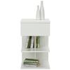 SÄNGBORD SUN - vit, Modern, trämaterial (39/65/39cm) - Mömax