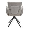CHAISE ACCOUDOIRS PAOLA - gris/noir, Design, métal/textile (61/89.5/65cm) - Mömax