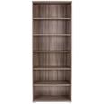 Aktapolc Profi - Sötétbarna, modern, Faalapú anyag (75/220/35cm) - Ombra