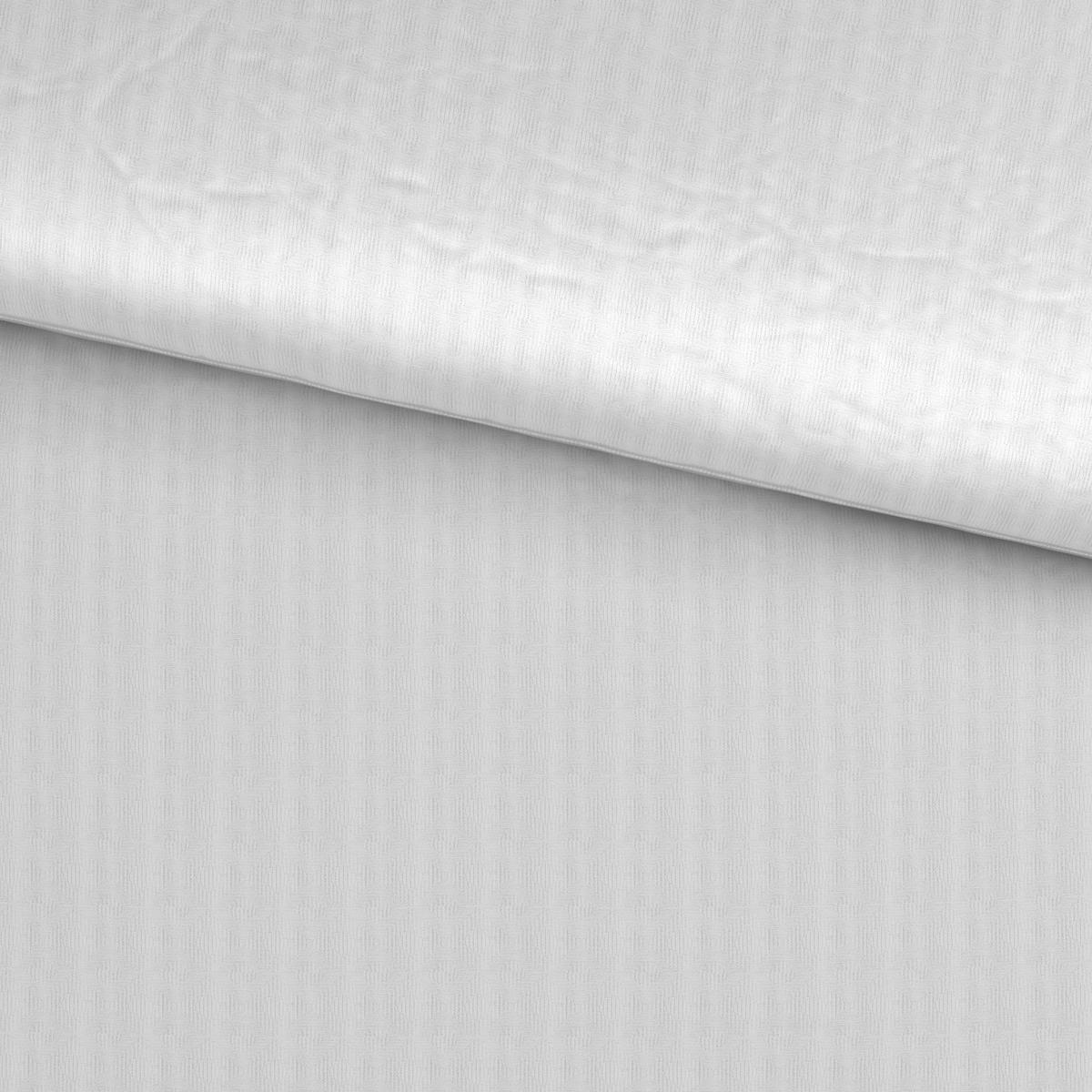 Bettwäsche Dobby Raute Weiß ca. 140x200cm - Weiß, Textil (140/200cm) - Mömax