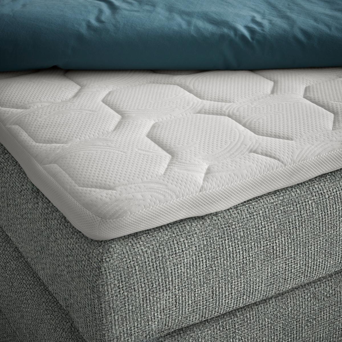 Boxspring Krevet Palace - siva, Konvencionalno, tekstil/plastika (160/200cm) - Premium Living