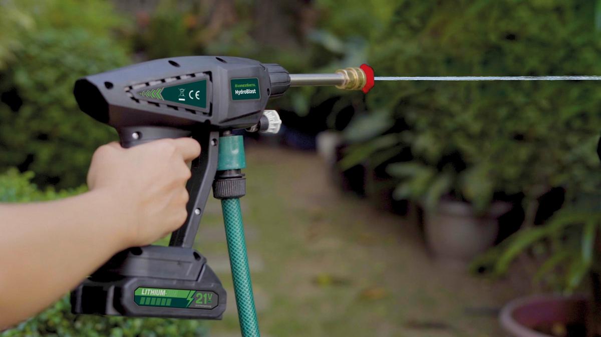 Hordozható Takarítópisztoly Hammersmith Hydroblast - (38/21,5/6,5cm) - Mediashop