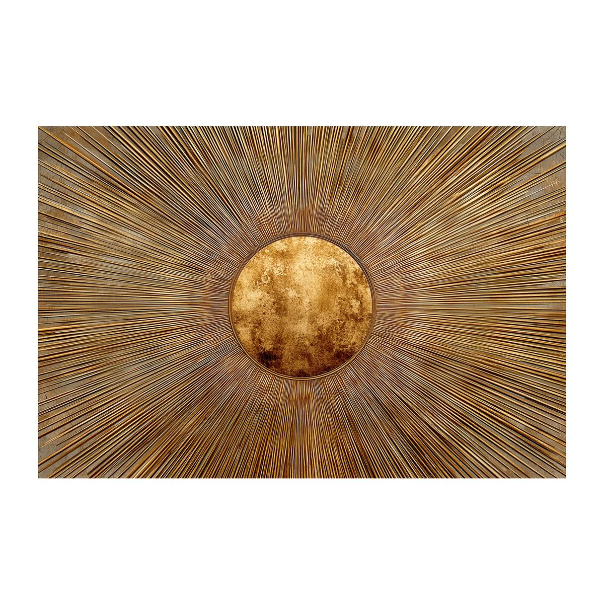 Leinwandbild Silver Goldfarben - Goldfarben, Holzwerkstoff/Textil (120/80cm) - Mömax