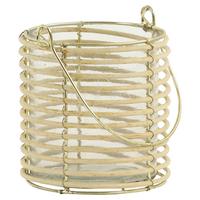 ŚWIECZNIK TEALIGHT 7743984 - kolor naturalny, Trend, materiały naturalne/szkło (8/9cm) - Light & Living
