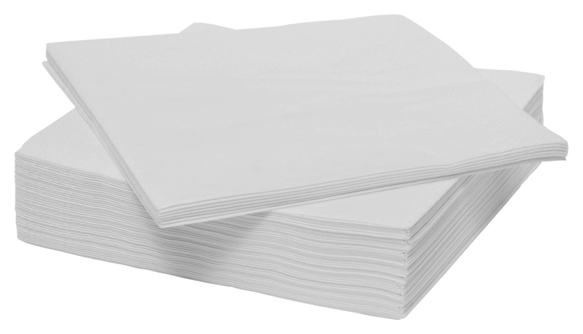 SERVETT KAMILLA -BASED- -EXT- - vit, Klassisk, papper (33/33cm) - Based