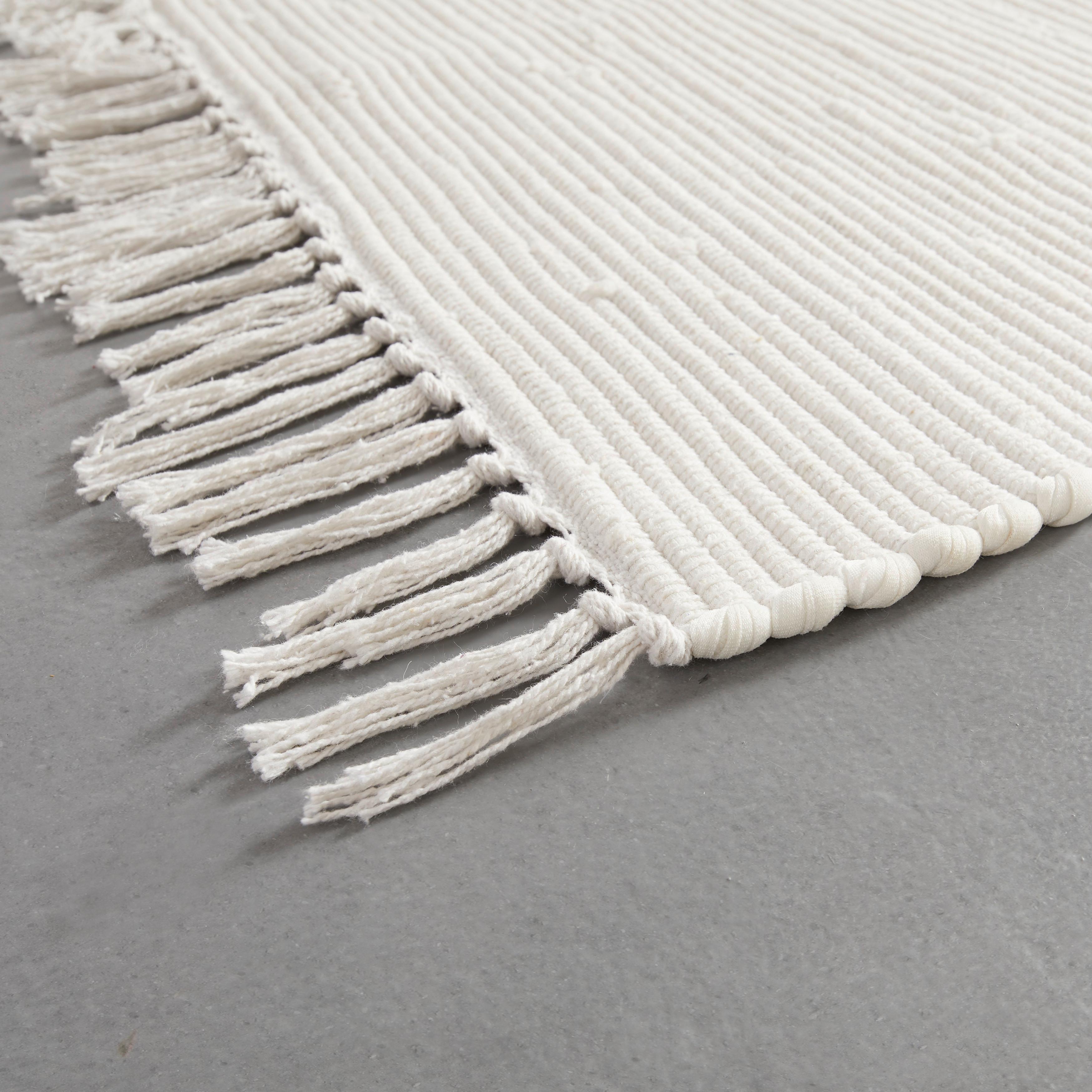 TRASMATTA JULIA 2 - cremefärgad, Romantik / Lanthus, textil (70/130cm) - Mömax