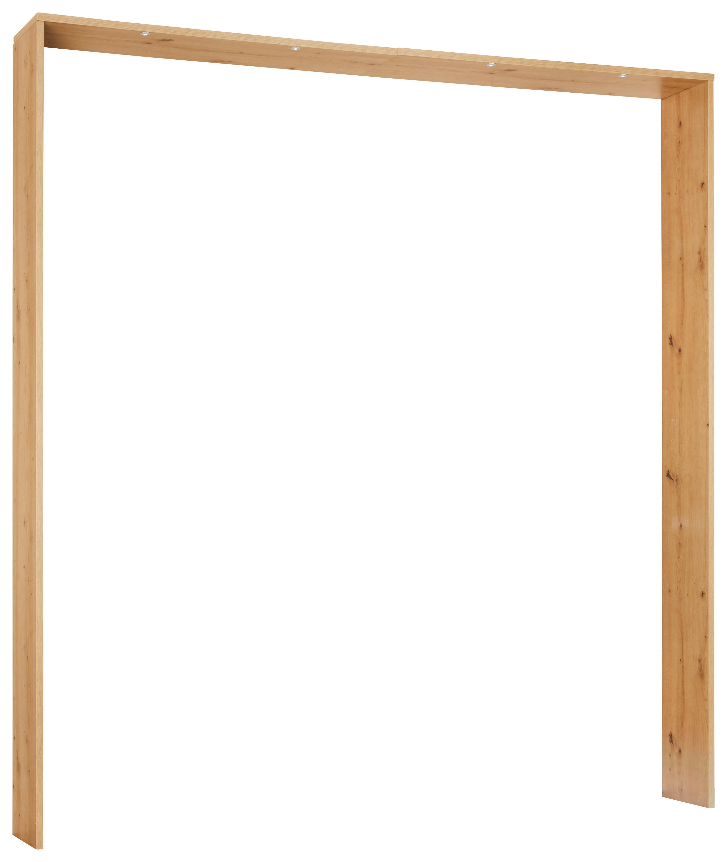 RAMA PENTRU DULAP QUADRA - culoare lemn stejar, Konventionell, material pe bază de lemn (226/229/63cm) - Modern Living