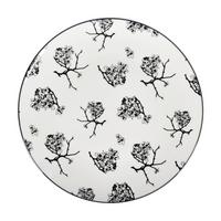 Lapostányér Shiva - fekete/fehér, Lifestyle, kerámia (27/2,5cm) - Mömax